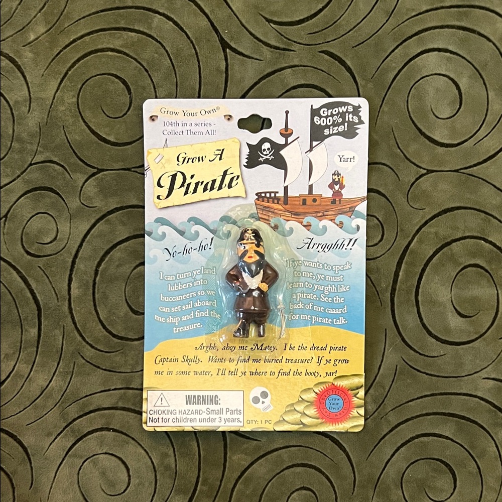 Grow Your Own Pirate Toy